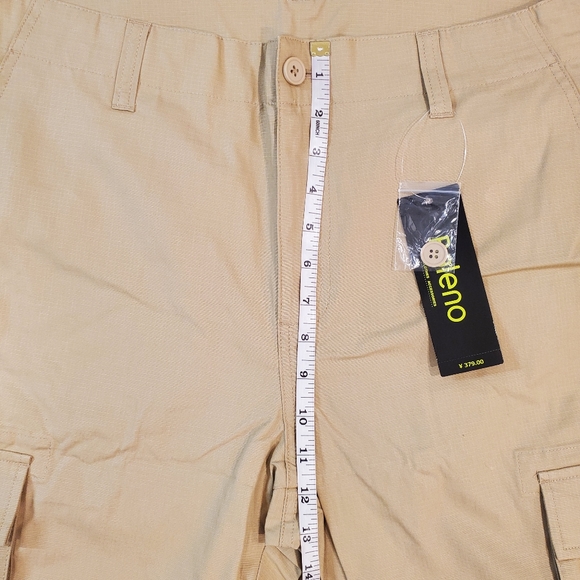 Baleno Mens Beige Cargo Jogger Pants Size XL - Picture 6 of 12